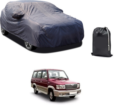 PAGORA Car Cover For Toyota Qualis (With Mirror Pockets)(Grey)