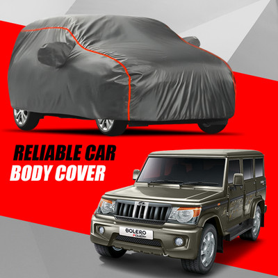 AXLOZ Car Cover For Mahindra Bolero (With Mirror Pockets)(Multicolor)
