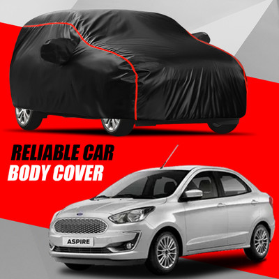 KULTEX Car Cover For Ford Aspire (With Mirror Pockets)(Multicolor)