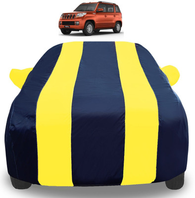 Amanzo Car Cover For Mahindra TUV300 (With Mirror Pockets)(Yellow)