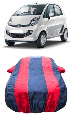 Wegather Car Cover For Tata Nano XM (With Mirror Pockets)(Red)
