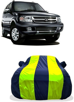 Tricway Car Cover For Tata Safari VTT EX (With Mirror Pockets)(Yellow)