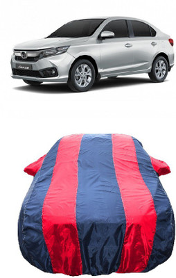 Wegather Car Cover For Honda Amaze V Diesel(Red)