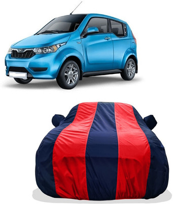 Tricway Car Cover For Mahindra e2o Plus P4 Electric (With Mirror Pockets)(Red)