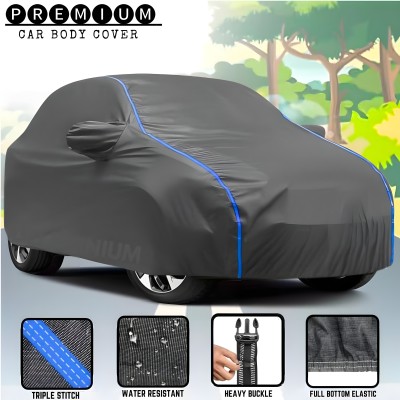 BOTAUTO Car Cover For Honda Amaze, Universal For Car (With Mirror Pockets)(Grey, Blue, For 2006, 2007, 2008, 2009, 2010, 2011, 2012, 2013, 2014, 2015, 2016, 2017, 2018, 2019, 2020, 2021, 2022, 2023, 2024 Models)