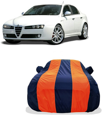 Tricway Car Cover For Alfa Romeo Sedan 159 1750 TBi (With Mirror Pockets)(Orange)