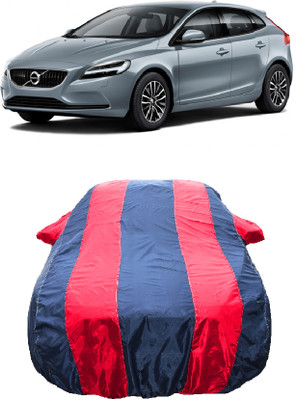 Wegather Car Cover For Volvo V40 (With Mirror Pockets)(Red)