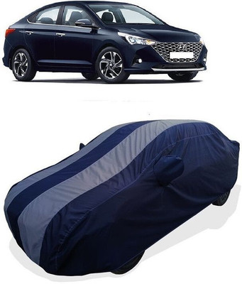 QLAX Car Cover For Maruti Universal For Sedan (With Mirror Pockets)(Grey)