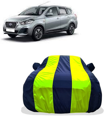 Tricway Car Cover For Datsun Go Plus A Petrol (With Mirror Pockets)(Yellow)