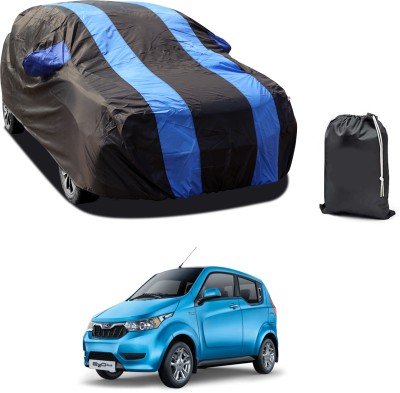 PAGORA Car Cover For Mahindra e2o (With Mirror Pockets)(Blue)