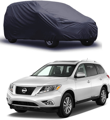 ROYAL AUTO MART Car Cover For Nissan Terrano (Without Mirror Pockets)(Grey)