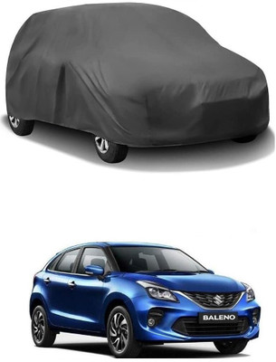 ARNEJA Car Cover For Maruti Suzuki Baleno (Without Mirror Pockets)(Grey)