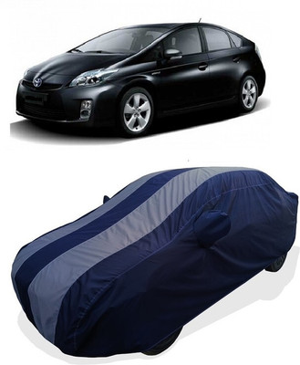 Coxtor Car Cover For Toyota Prius Z5 (With Mirror Pockets)(Grey)