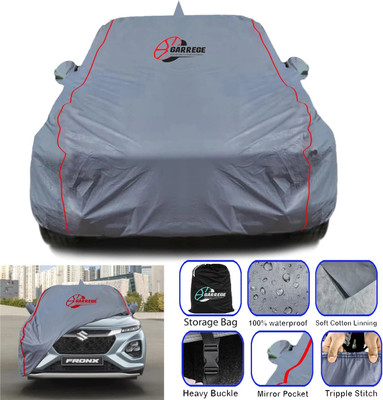 GARREGE Car Cover For Maruti Suzuki Fronx, Fronx (With Mirror Pockets)(Grey, For 2023, 2024, 2025 Models)