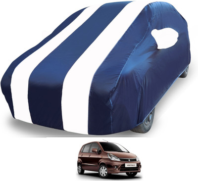 MOCKHE Car Cover For Maruti Suzuki Zen Estilo (With Mirror Pockets)(White)