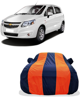 Tricway Car Cover For Chevrolet UVA (With Mirror Pockets)(Orange)