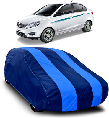 MoTRoX Car Cover For Tata Zest (Without Mirror Pockets)(Blue, Blue)