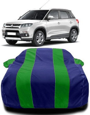 Autoprime Car Cover For Maruti Suzuki Grand Vitara VDi (With Mirror Pockets)(Green, Blue)