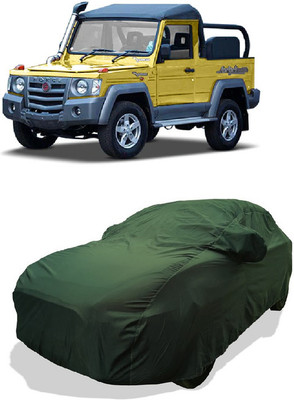 Coxtor Car Cover For Force Gurkha Hard Top BS3 4WD (With Mirror Pockets)(Green)