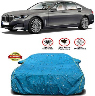 Genipap Car Cover For BMW 730d (With Mirror Pockets)(Blue)