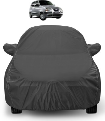 Euro Care Car Cover For Hyundai Santro (Without Mirror Pockets)(Grey)