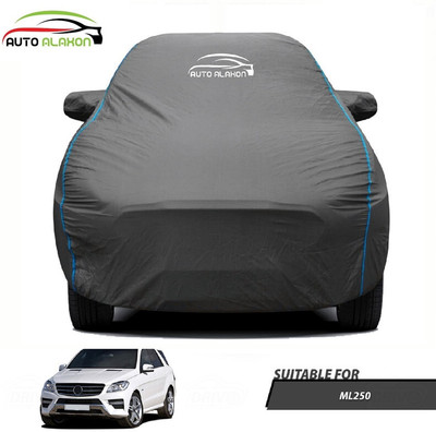 AUTO ALAXON Car Cover For Mercedes Benz ML250 (With Mirror Pockets)(Black)