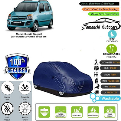 Tamanchi Autocare Car Cover For Maruti Suzuki WagonR(Blue)
