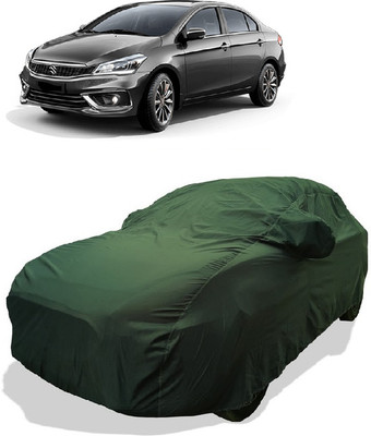 Coxtor Car Cover For Maruti Suzuki Ciaz Zeta AMT Petrol (With Mirror Pockets)(Gold)