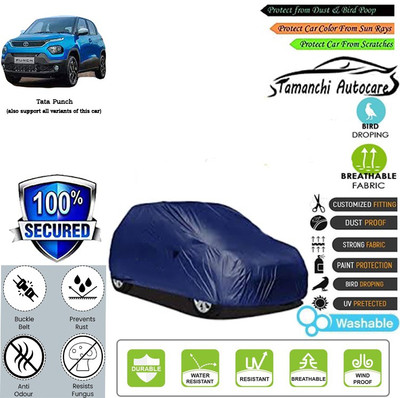 Tamanchi Autocare Car Cover For Tata Punch(Blue)