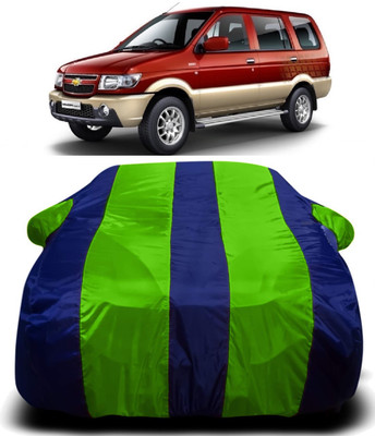 XOCAVO Car Cover For Chevrolet Tavera (With Mirror Pockets)(Multicolor)