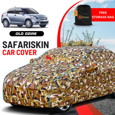 AUTOMOZEXO Car Cover For Maruti Suzuki Swift Dzire (With Mirror Pockets)(Multicolor)
