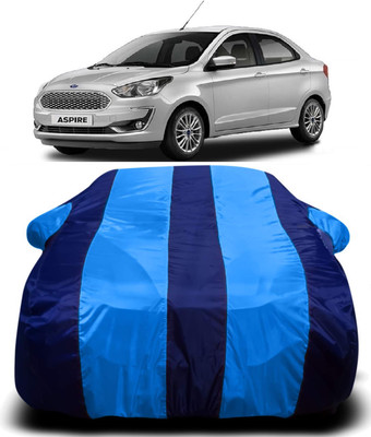 AUCTIMO Car Cover For Ford Aspire (With Mirror Pockets)(Multicolor)