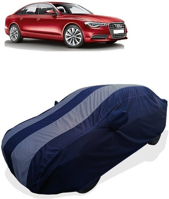Coxtor Car Cover For Audi A6 4B2 2.0 TFSI (With Mirror Pockets)(Grey)