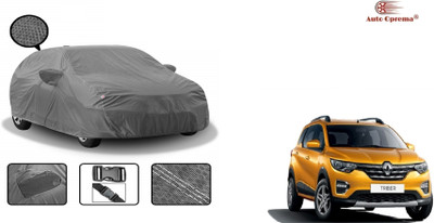 Auto Oprema Car Cover For Renault Triber (With Mirror Pockets)(Grey, For 2016, 2017, 2018, 2019, 2020, 2021, 2022 Models)