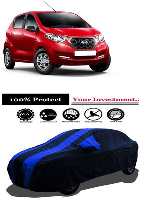Amexride Car Cover For Datsun Redi-Go AMT 1.0 S Petrol (With Mirror Pockets)(Multicolor)