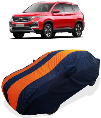 Coxtor Car Cover For Chevrolet Captiva (With Mirror Pockets)(Orange)
