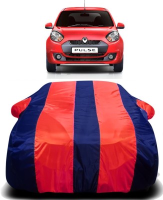 Furious3D Car Cover For Renault Pulse (With Mirror Pockets)(Red, Blue)