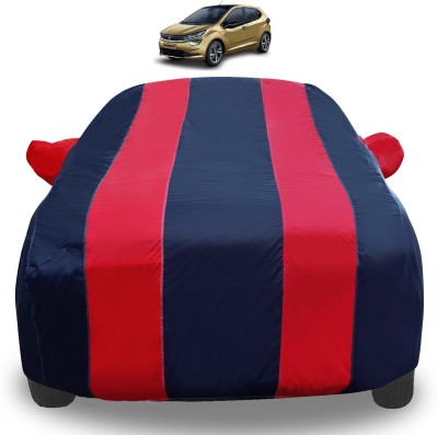 Auto Hub Car Cover For Tata Altroz (With Mirror Pockets)(Red)