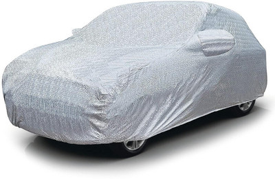 DRINAY Car Cover For Maruti Suzuki Alto K10 (With Mirror Pockets)(Silver, Black)