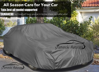 Tamanchi Autocare Car Cover For Tata Zest(Grey)