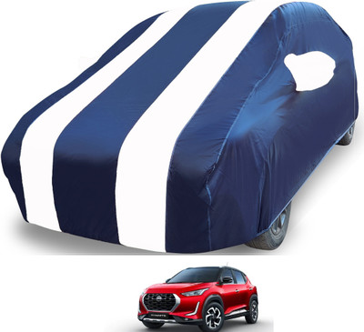 MOCKHE Car Cover For Nissan Magnite (With Mirror Pockets)(White)