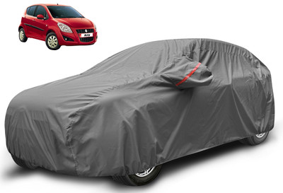 Caronix Car Cover For Maruti Ritz (With Mirror Pockets)(Grey)