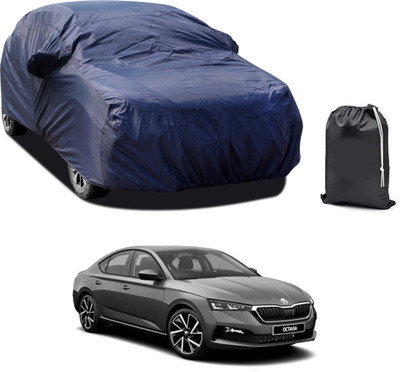 PAGORA Car Cover For Skoda Octavia (With Mirror Pockets)(Blue)