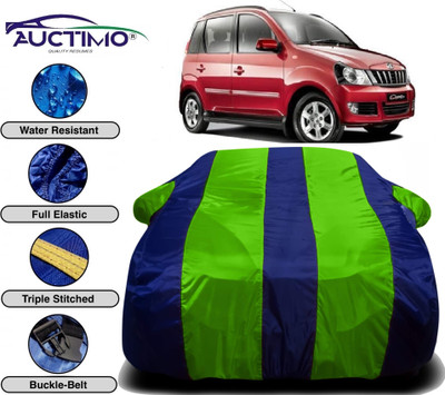 AUCTIMO Car Cover For Mahindra Quanto (With Mirror Pockets)(Multicolor)