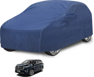 MOCKHE Car Cover For Toyota Innova Hycross (With Mirror Pockets)(Blue)