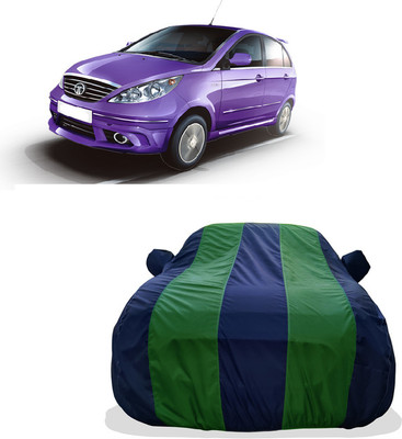 Tricway Car Cover For Tata Indica D90 (With Mirror Pockets)(Green)