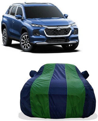 Tricway Car Cover For Maruti Suzuki Grand Vitara (With Mirror Pockets)(Green)