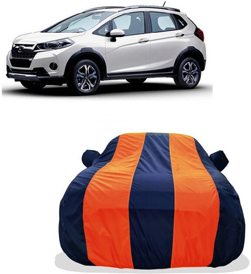Tricway Car Cover For Honda WRV i-VTEC S Petrol (With Mirror Pockets)(Orange)