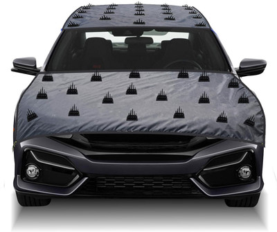TESAN Car Cover For Hyundai Grand i10 (Without Mirror Pockets)(Grey)
