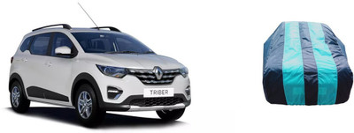 ATBROTHERS Car Cover For Renault Triber RXZ Petrol (Without Mirror Pockets)(Multicolor, Blue)